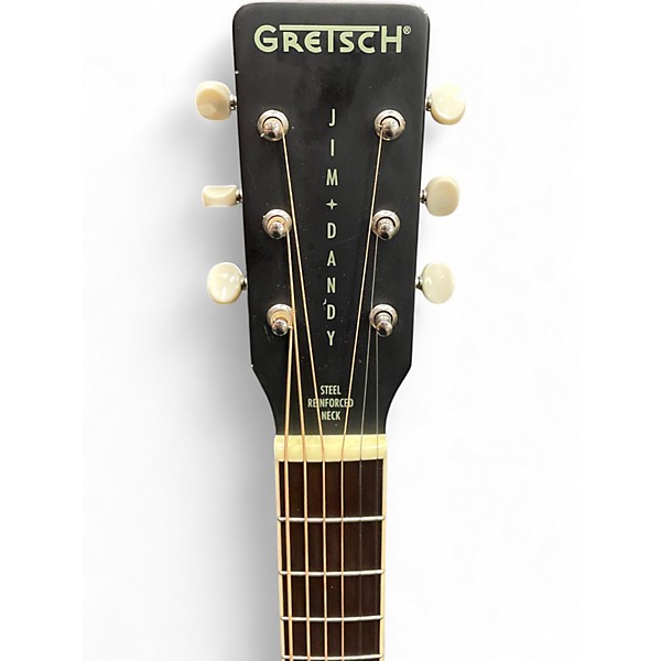 Used Gretsch Guitars Jim Dandy Parlor Rex Burst Acoustic Guitar