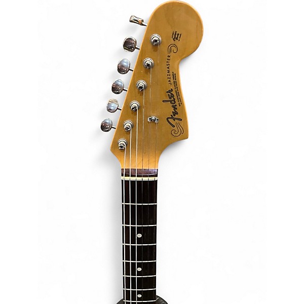 Used Fender 1962 American Vintage Reissue Jazzmaster Black Solid Body Electric Guitar