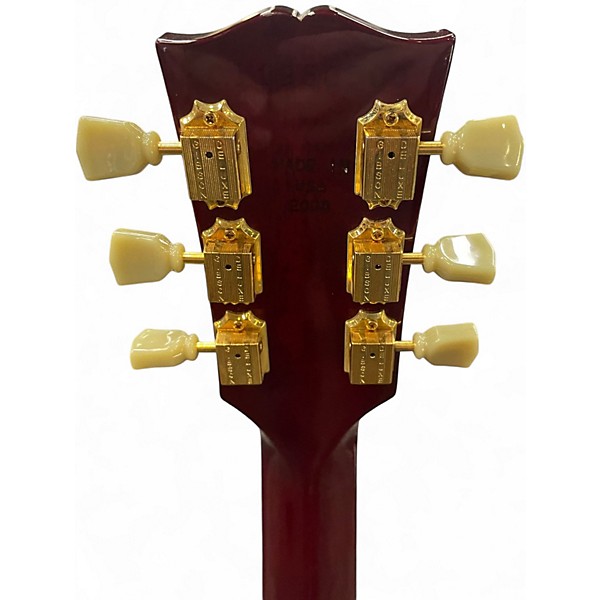 Used Gibson Les Paul Studio Cherry Solid Body Electric Guitar