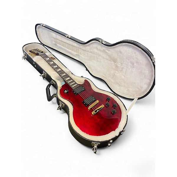 Used Gibson Les Paul Studio Cherry Solid Body Electric Guitar