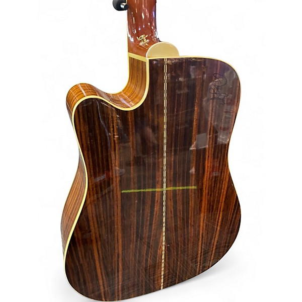 Used Zager ZAD-80CE Natural Acoustic Electric Guitar