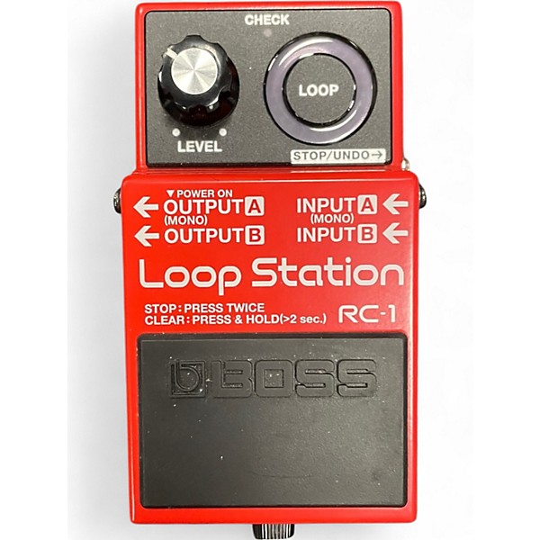 Used BOSS RC1 Loop Station Pedal