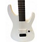 Used ESP LTD M-7B HT Baritone Arctic Metal ARTIC WHITE Baritone Guitars