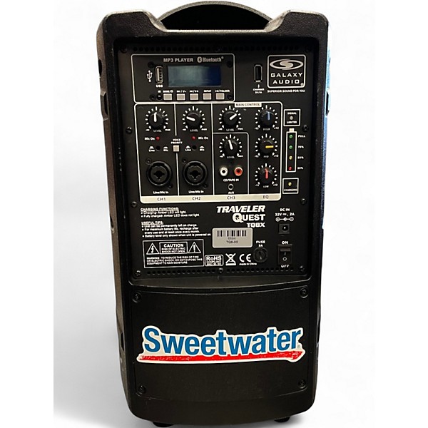 Used Galaxy Audio TQ8 Powered Speaker