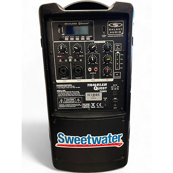 Used Galaxy Audio TQ8 Powered Speaker