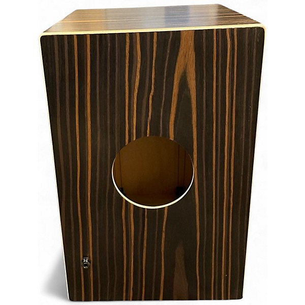 Used Aklot EBONY AFRICAN BLACKWOOD ELECTRIC CAJON Cajon