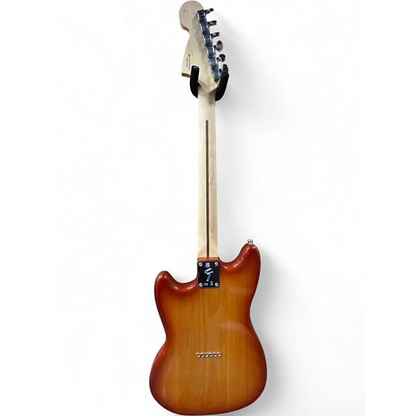 Used Fender Modern Player Mustang Sienna Sunburst Solid Body Electric Guitar