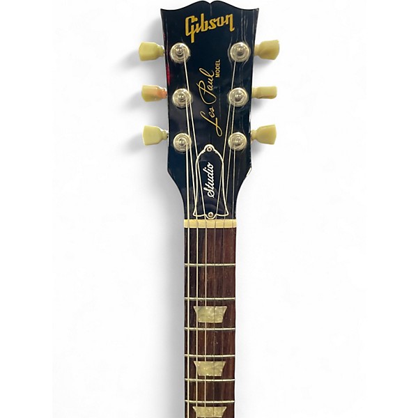 Vintage 1995 Gibson Les Paul Studio Mahogany Gloss Solid Body Electric Guitar