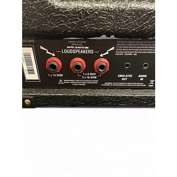 Used Marshall DSL20HR Tube Guitar Amp Head