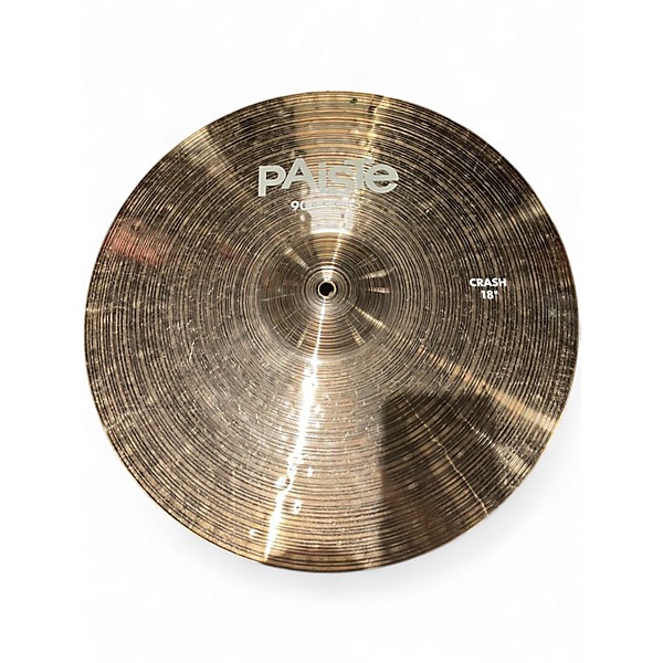 Used Paiste 18in 900 SERIES CRASH Cymbal