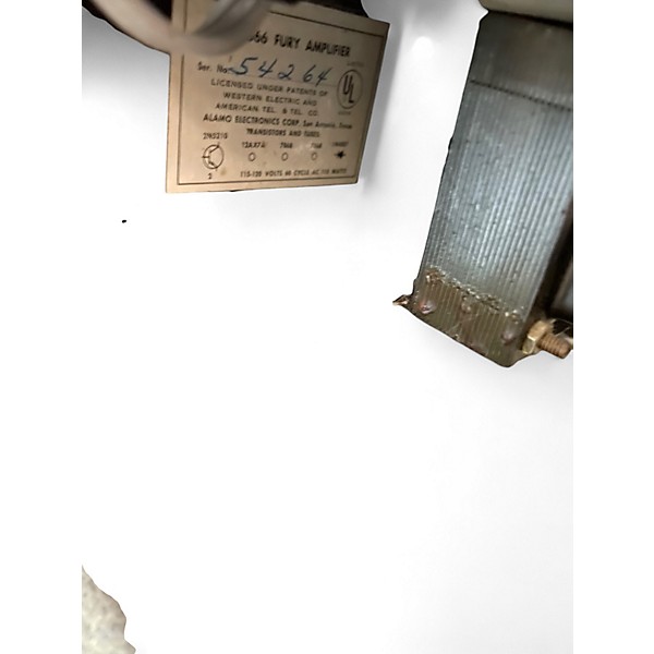 Vintage 1965 Alamo fury 2566 Tube Guitar Combo Amp