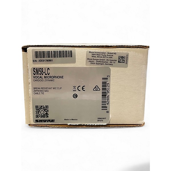 Used Shure SM58LC Dynamic Microphone