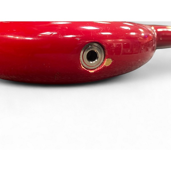 Used Squier STRATOCASTER Red Solid Body Electric Guitar