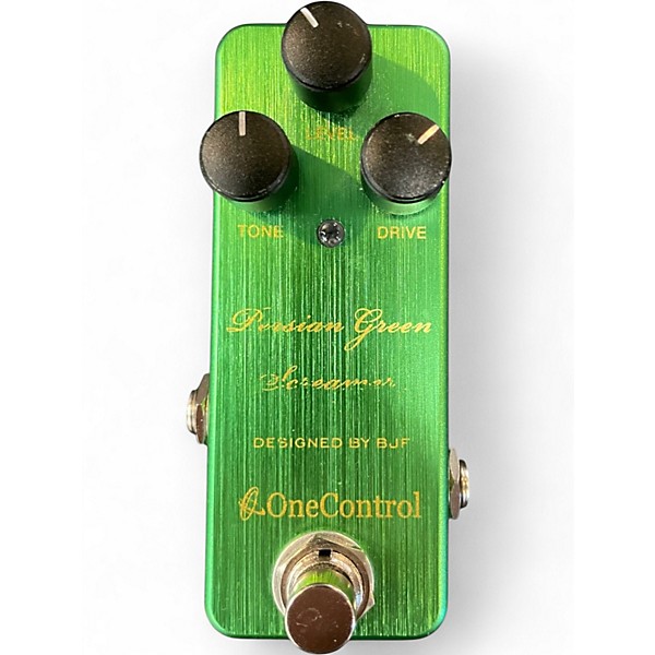 Used One Control LITTLE GREEN SCREAMER Effect Pedal