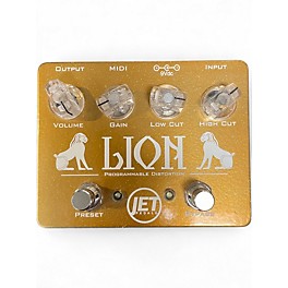 Used Jet Pedals LION PROGRAMMABLE DISTORTION Effect Pedal