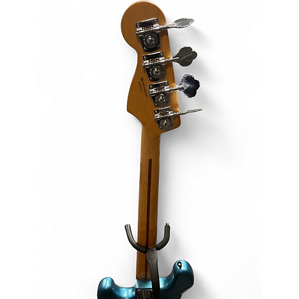 Used Fender Player Jazz Bass Blue Electric Bass Guitar