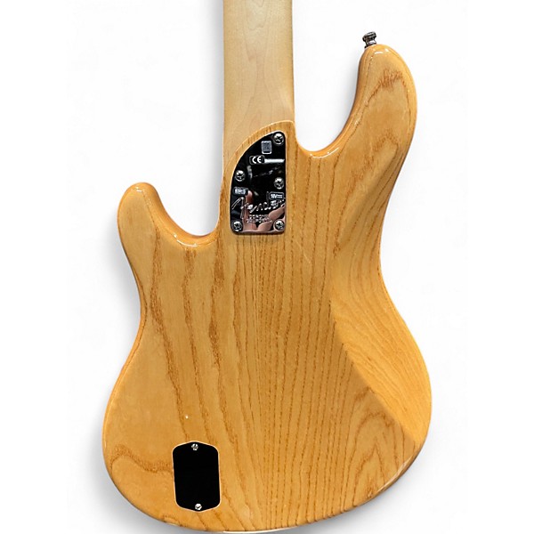 Used 2014 Fender American Deluxe Dimension Bass V HH Natural Electric Bass Guitar