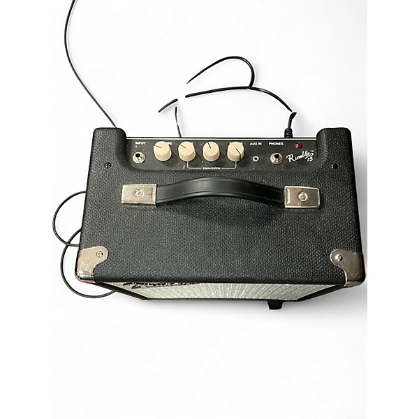 Used Fender Rumble 15 15W 1X8 Bass Combo Amp