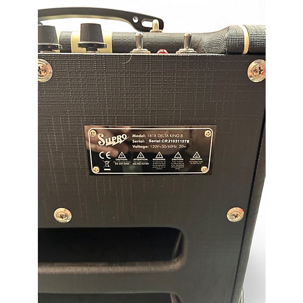 Used Supro 1818 Delta King 8 Tube Guitar Combo Amp