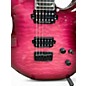 Used Jackson SL2Q Pro Series Soloist FUCHSIA BURST Solid Body Electric Guitar