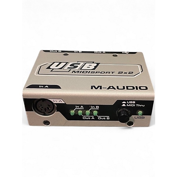 Used M-Audio MIDI SPORT 2X2 MIDI Utility