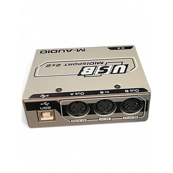Used M-Audio MIDI SPORT 2X2 MIDI Utility