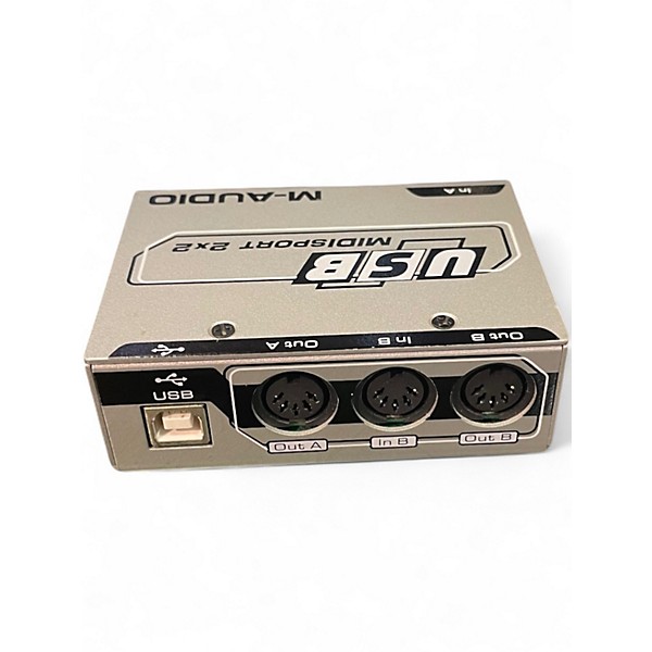 Used M-Audio MIDI SPORT 2X2 MIDI Utility