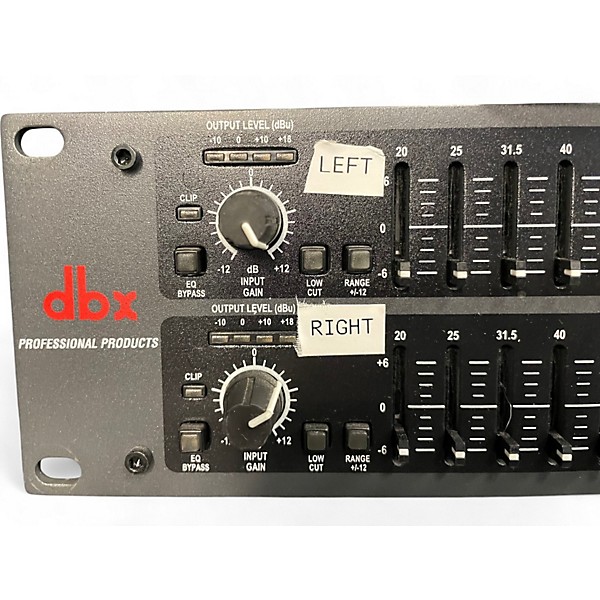 Used dbx 231 Dual 31-Band Graphic Equalizer
