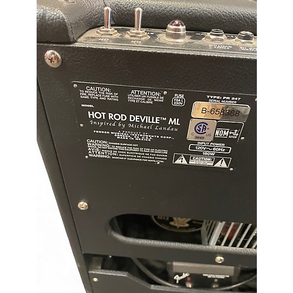 Used Fender Hot Rod DeVille Michael Landau 60W 2x12 Tube Guitar Combo Amp