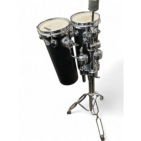 Used ddrum 6in TOMS Black Drum