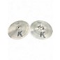 Used Zildjian 14in K Custom Dark Hi Hat Pair Cymbal thumbnail