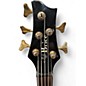Used Brice 5 STRING BASS' TRANSLUCENT GREEN/BLACK Electric Bass Guitar