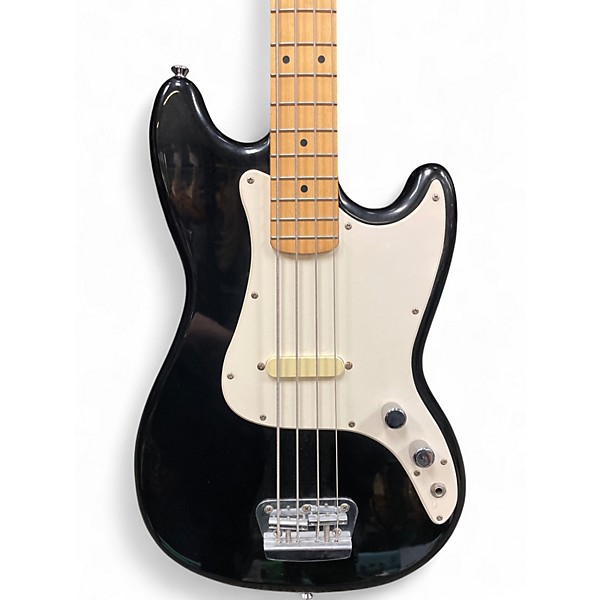 Used Squier Bronco BLACK Electric Bass Guitar