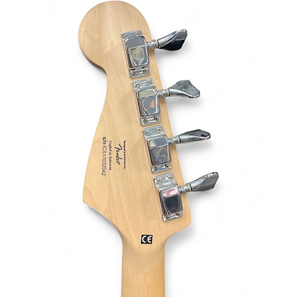 Used Squier Bronco BLACK Electric Bass Guitar