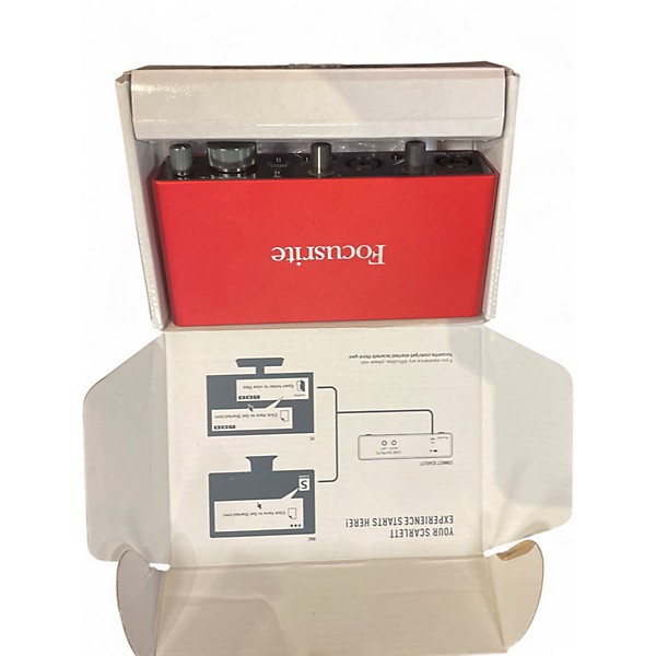 Used Focusrite Scarlett 2i2 Gen 3 Audio Interface