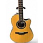 Used Ovation custom legend 6759 Natural 12 String Acoustic Electric Guitar
