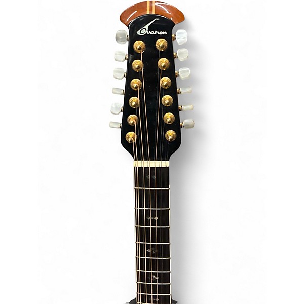 Used Ovation custom legend 6759 Natural 12 String Acoustic Electric Guitar