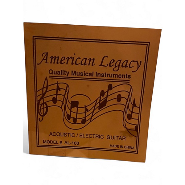 Used Esteban AL-100 Natural Acoustic Electric Guitar