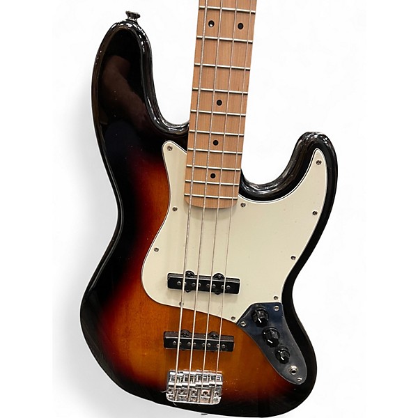 Used Squier JAZZ BASS 2 Color Sunburst Electric Bass Guitar