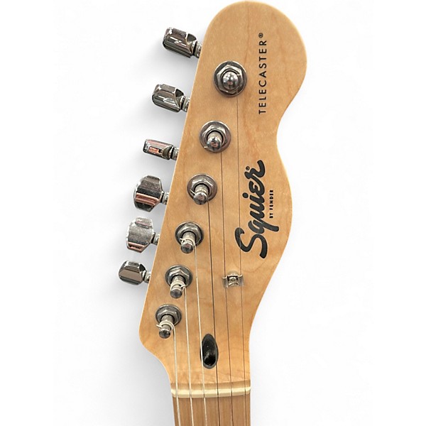 Used Squier Telecaster Butterscotch Solid Body Electric Guitar