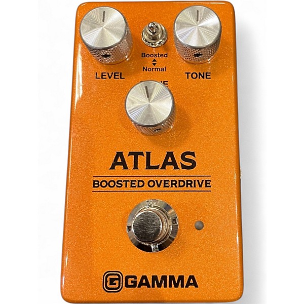 Used GAMMA Atlas Boosted Overdrive Effect Pedal