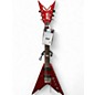 Used Dean Dime Razorback V Candy Apple Red Metallic Solid Body Electric Guitar thumbnail