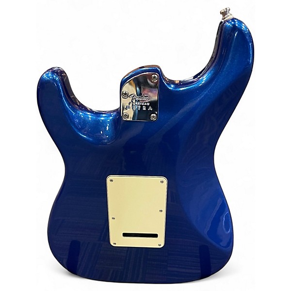 Used Fender American Ultra Stratocaster Cobra Blue Solid Body Electric Guitar