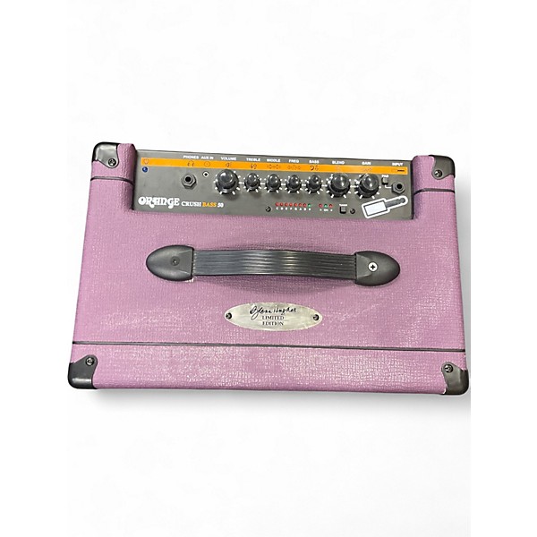 Used Orange Amplifiers Crush 50 Bass Glenn Hughes Bass Combo Amp