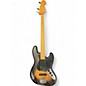Used Squier 40th Anniversary Jazz Bass Satin Tobacco Burst Electric Bass Guitar thumbnail