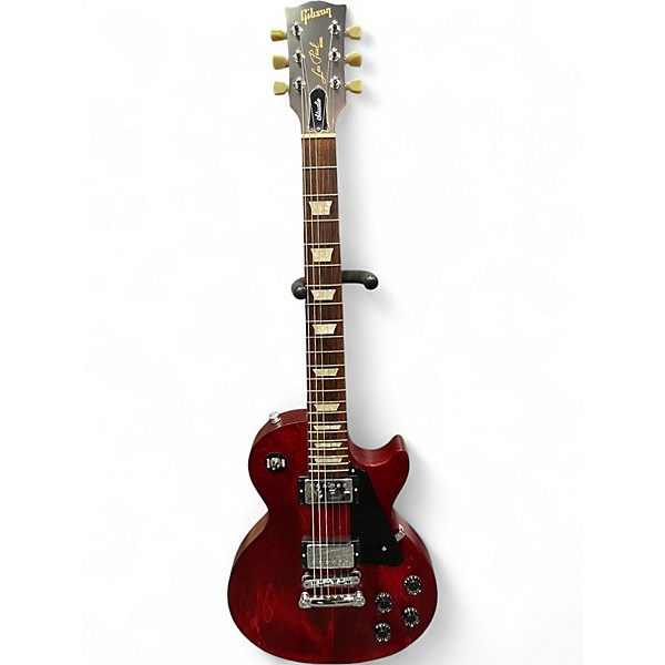 Used 2016 Gibson Les Paul Studio CHERRY STAIN Solid Body Electric Guitar