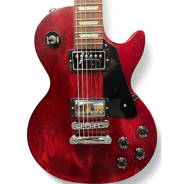 Used 2016 Gibson Les Paul Studio CHERRY STAIN Solid Body Electric Guitar