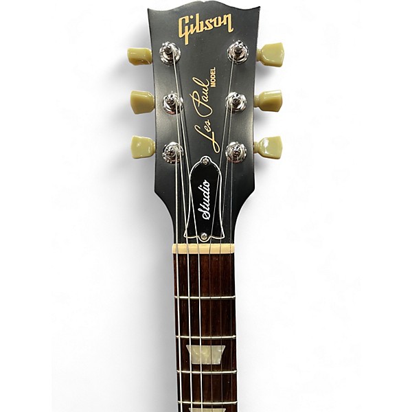 Used 2016 Gibson Les Paul Studio CHERRY STAIN Solid Body Electric Guitar