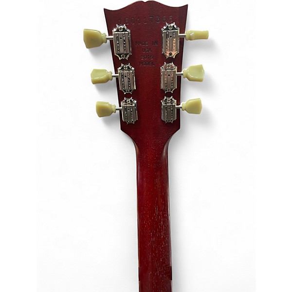 Used 2016 Gibson Les Paul Studio CHERRY STAIN Solid Body Electric Guitar