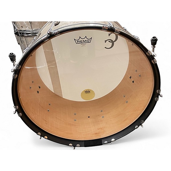 Used C&C Drum Company 4 Piece Player Date 1 Aged Marine Pearl Drum Kit